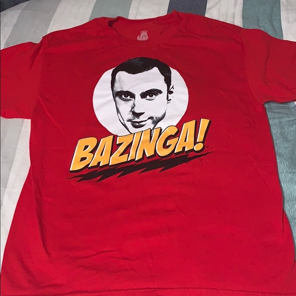 Warner Bros. Other - Big Bang Theory Sheldon Bazinga Tee